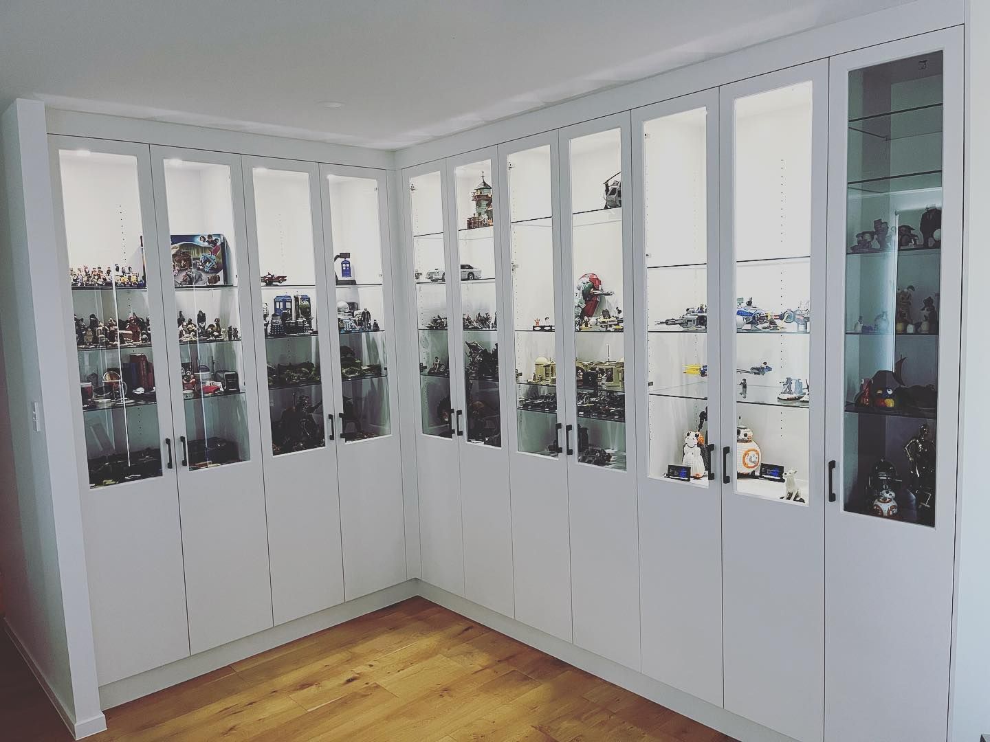 A Spacious Room Adorned with Abundant Shelves and Cabinets — Expert Cabinetmaker on the Sunshine Coast QLD