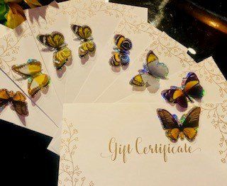 gift certificates