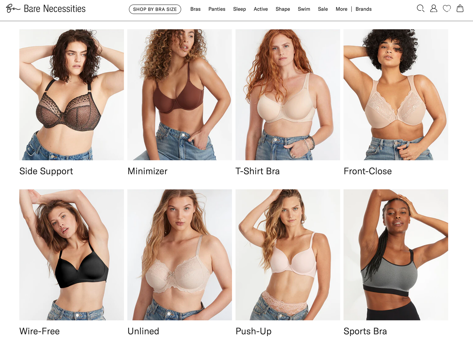 USA sous vêtements taille forte