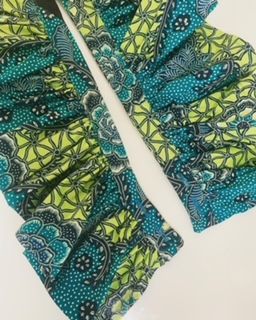 Close up of  large ruffles