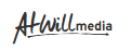 Atwill Media logo in black script with an underline