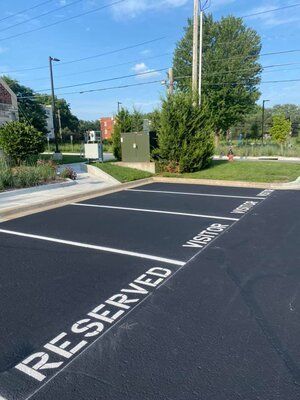 Platinum Paving Kansas City large asphalt paving project in Kansas City