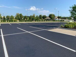 Platinum Paving Kansas City large asphalt paving project in Kansas City