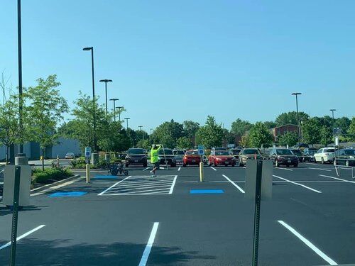 Platinum Paving Kansas City large asphalt paving project in Kansas City