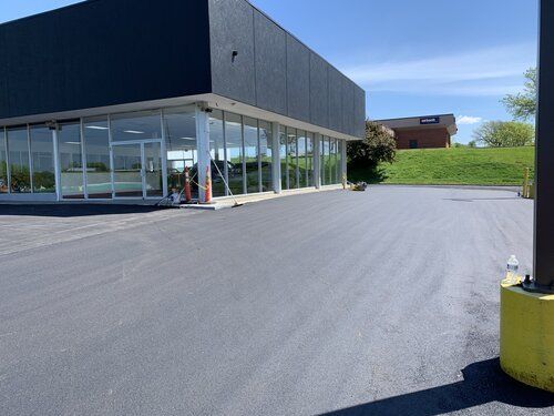 Platinum Paving Kansas City large asphalt paving project in Kansas City