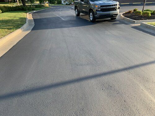 Platinum Paving Kansas City large asphalt paving project in Kansas City