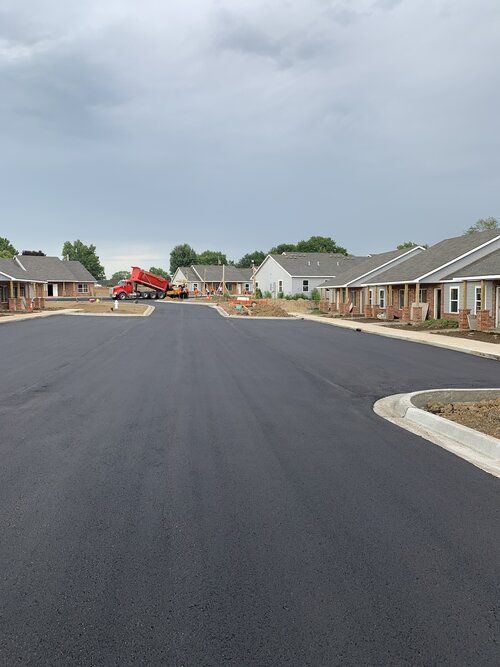 Platinum Paving Kansas City large asphalt paving project in Kansas City