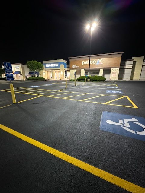 Platinum Paving Kansas City large asphalt paving project in Kansas City