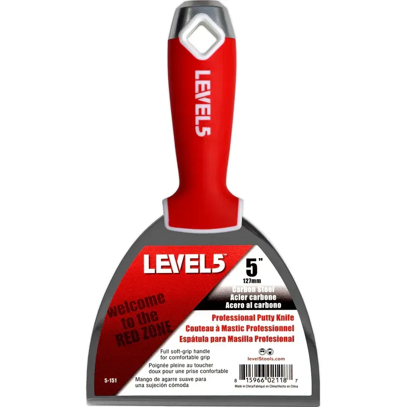 Joint Knife Carbon Soft Grip 5in 125mm Level5 — North Coast Plaster Solutions in Lismore, NSW