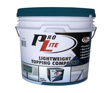 ProLite Topping Compound Pail 15Ltr(18 kg) (Blue Lid) Tint — North Coast Plaster Solutions in Lismore, NSW
