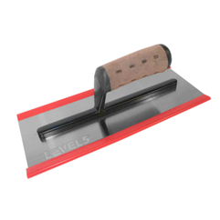 Trowel Gold SS / Leather Handle 290mm Level5 — North Coast Plaster Solutions in Lismore, NSW