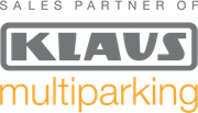 Et logo for en virksomhed kaldet klaus multiparking