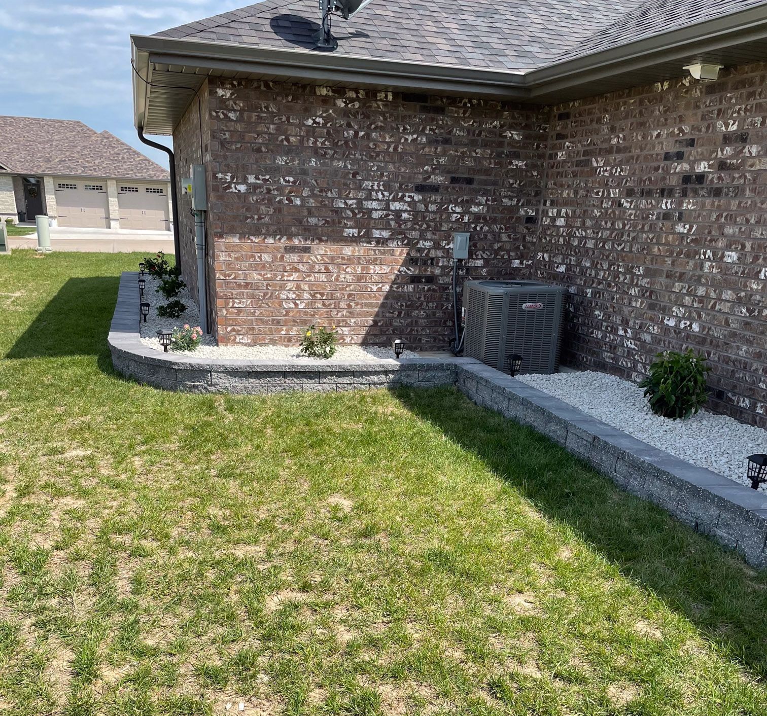 brick laying stonework