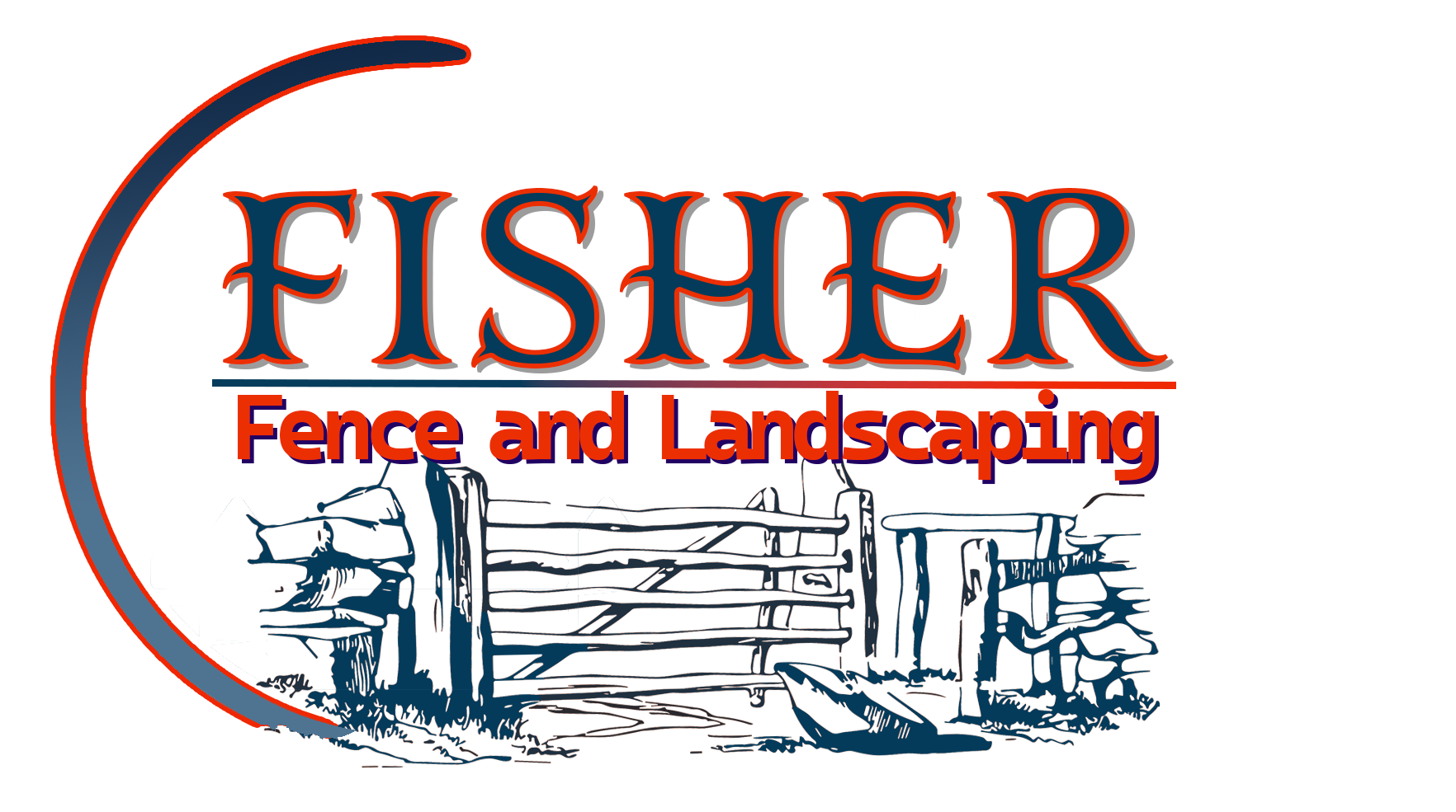 Fisher Fencing & Landscaping Logo