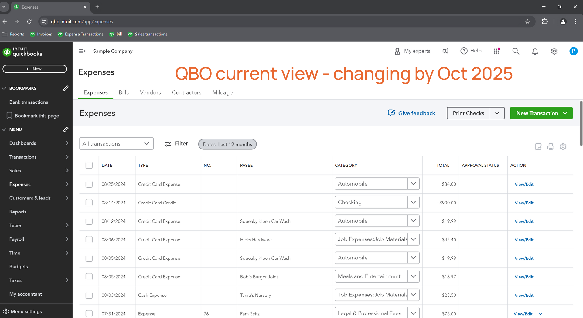 QBO Customer Hub 