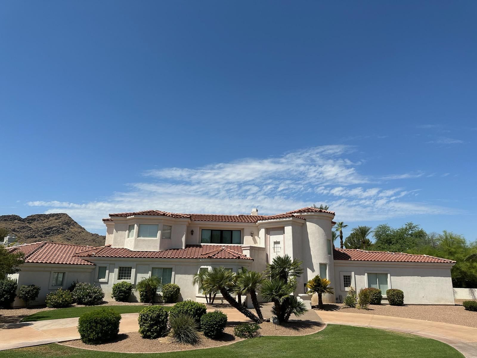 roofing work new covering tiled roof