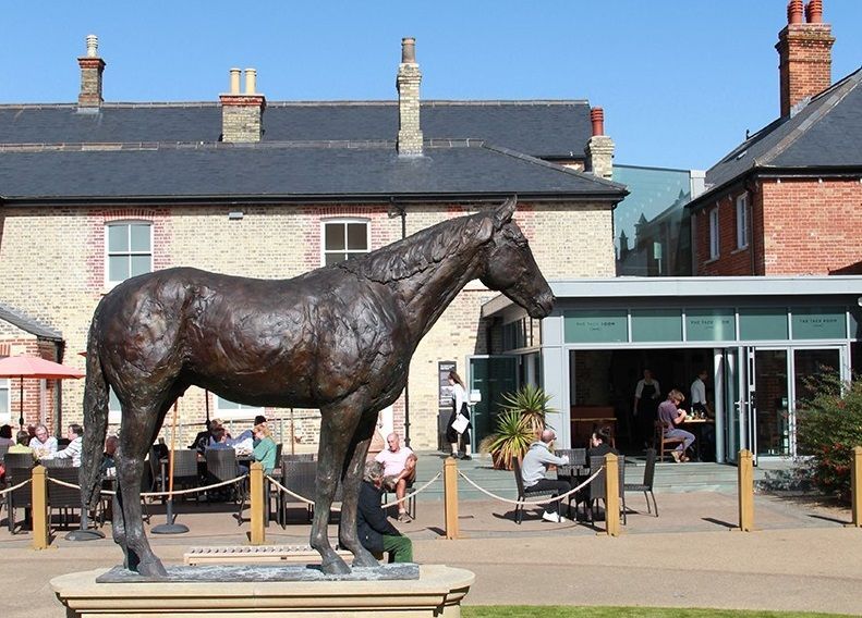 Frankel at the National Horse Racing Museum