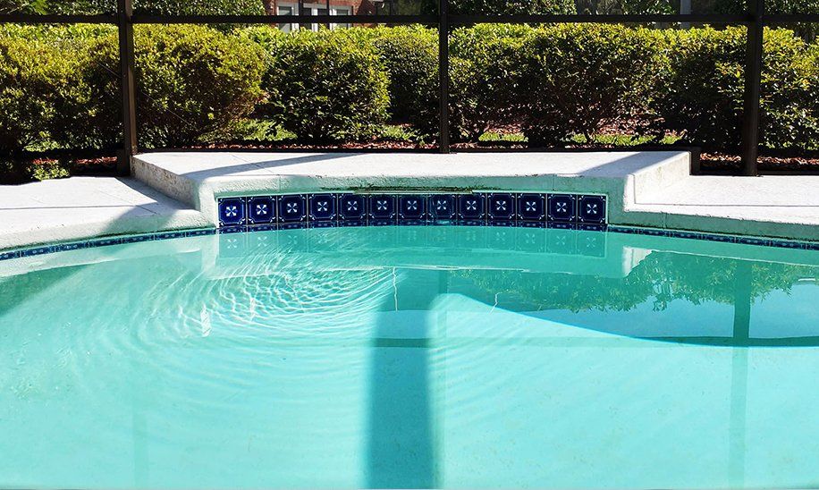 Pool Maintenance Before — Gainesville, FL — Florida Leisure Pool & Spa