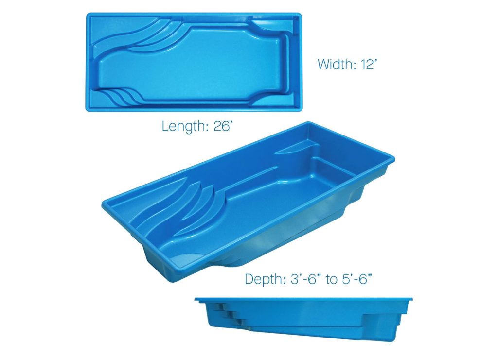 Latham Olympia 12 Fiberglass Pool