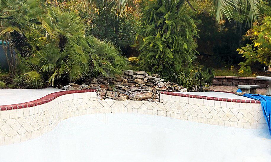 Pool Tile After — Gainesville, FL — Florida Leisure Pool & Spa