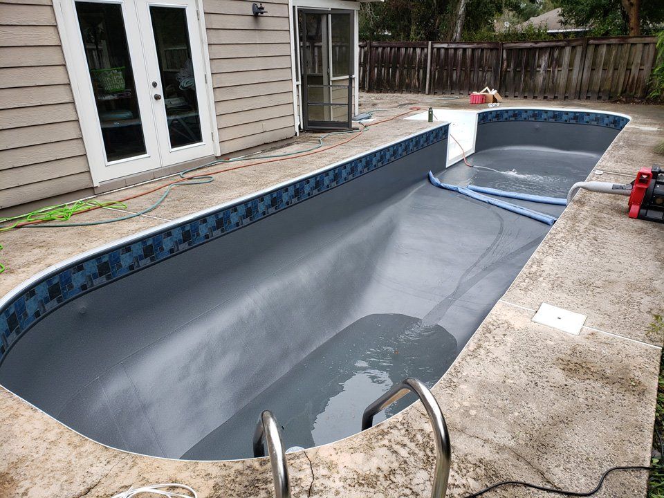 Semi Clean Pool After — Gainesville, FL — Florida Leisure Pool & Spa