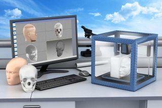 Esempio di stampante 3D in azione
