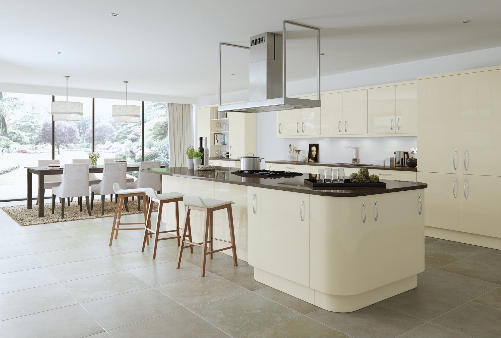 kitchen with granite worktop