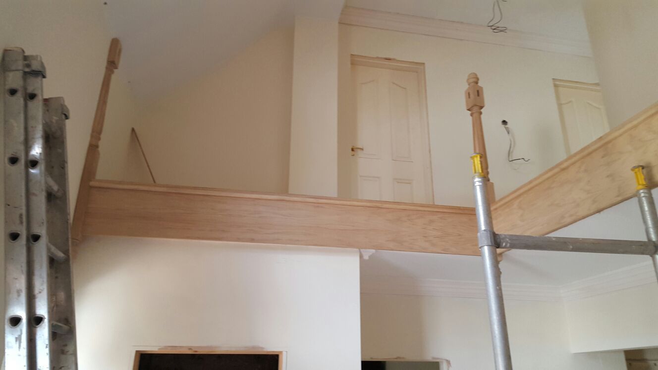 Landing construction