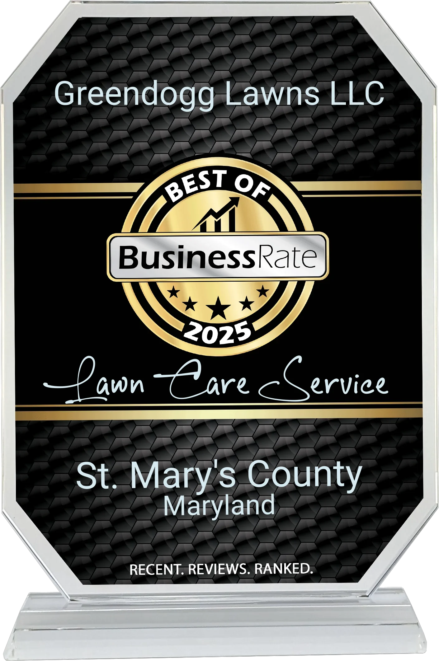 Award for Greendogg Lawns LLC: