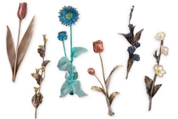 sculture a forma di fiori