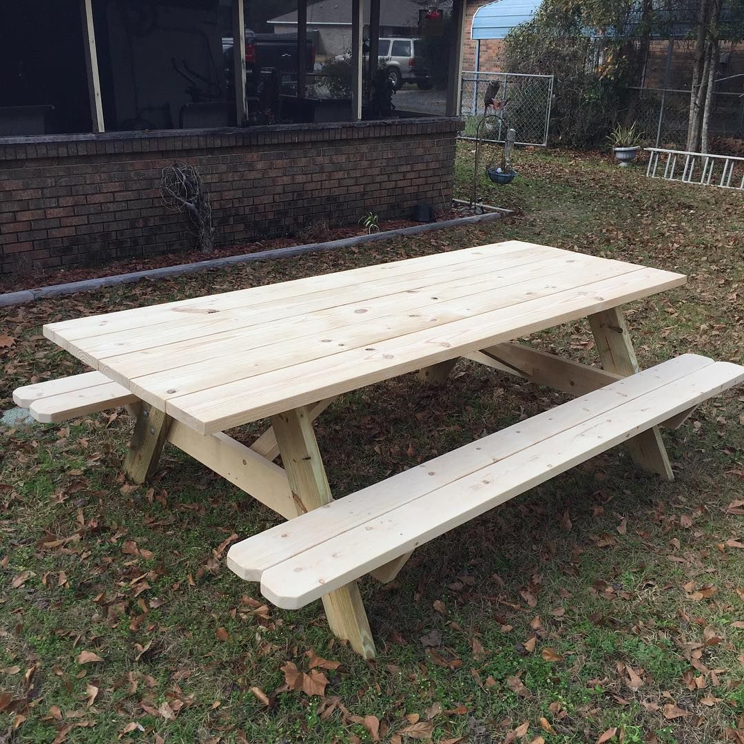 Two long seats wooden table - Killen, AL - DIY Consulting