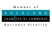 A member of auckland chamber of commerce business vitality logo