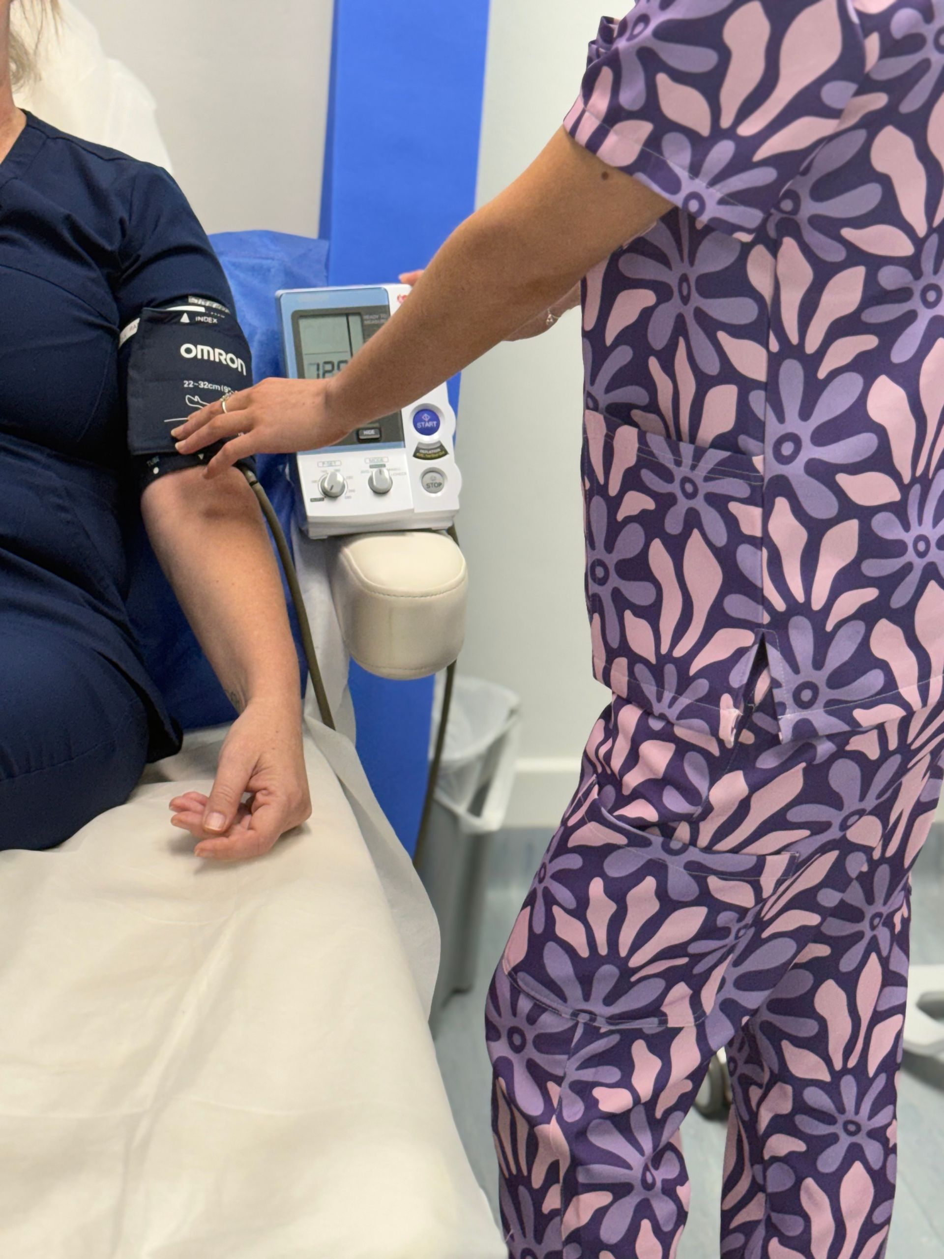 A Man in A White Shirt and Tie Is Standing in An Airplane — Health Hub Mackay in Mackay, QLD