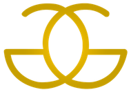 Gold intertwined letter 