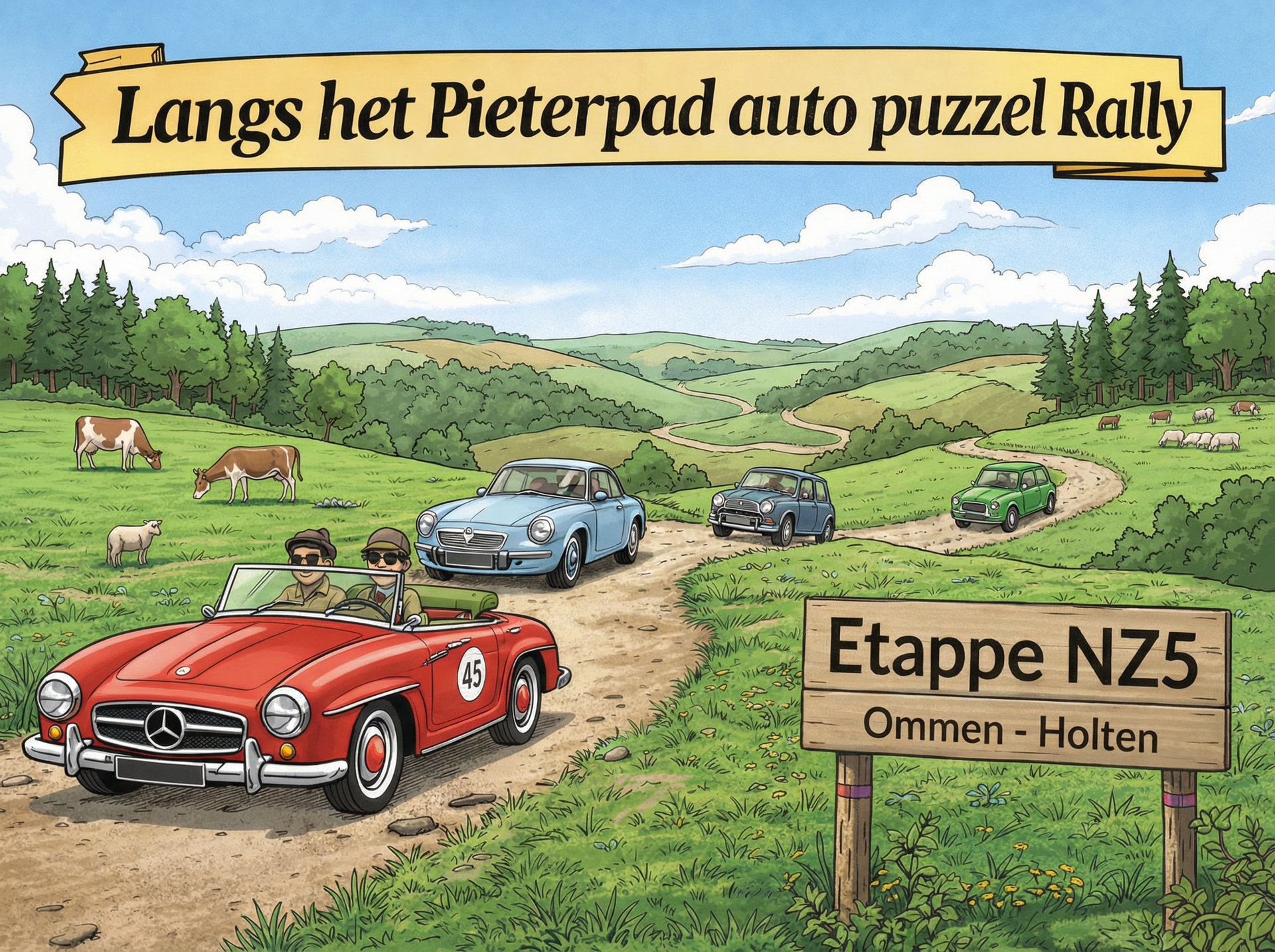 Langs het Pieterpad Ommen - Holten (NZ5)