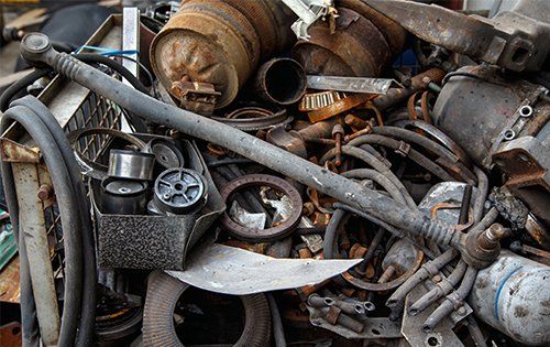 Old scrap metal - metal recycling in Kennewick, WA