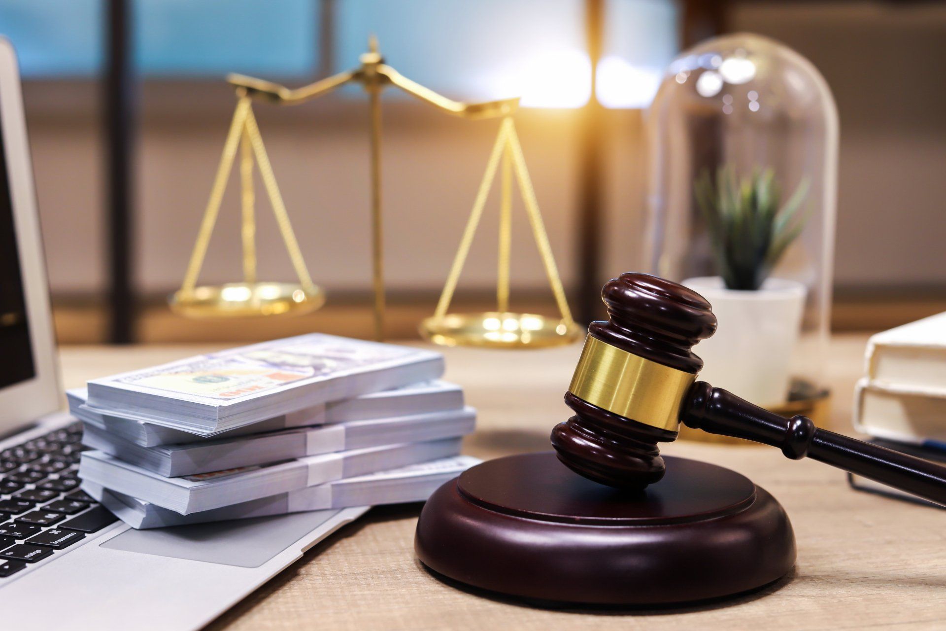 Female lawyer and clients — Highland, IN — Daniel L. Freeland & Associates, P.C.