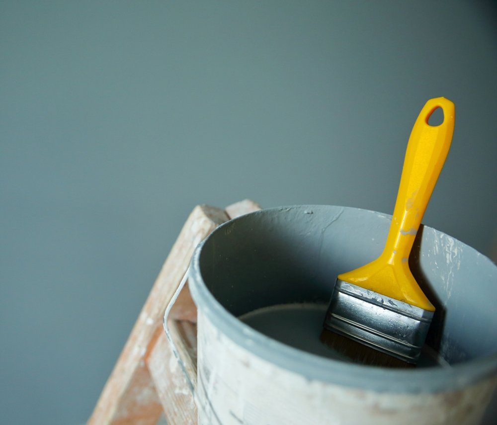 Paint Brush Soak in Paint Bucket — Sydney, NSW — Marano Painting Pty Ltd