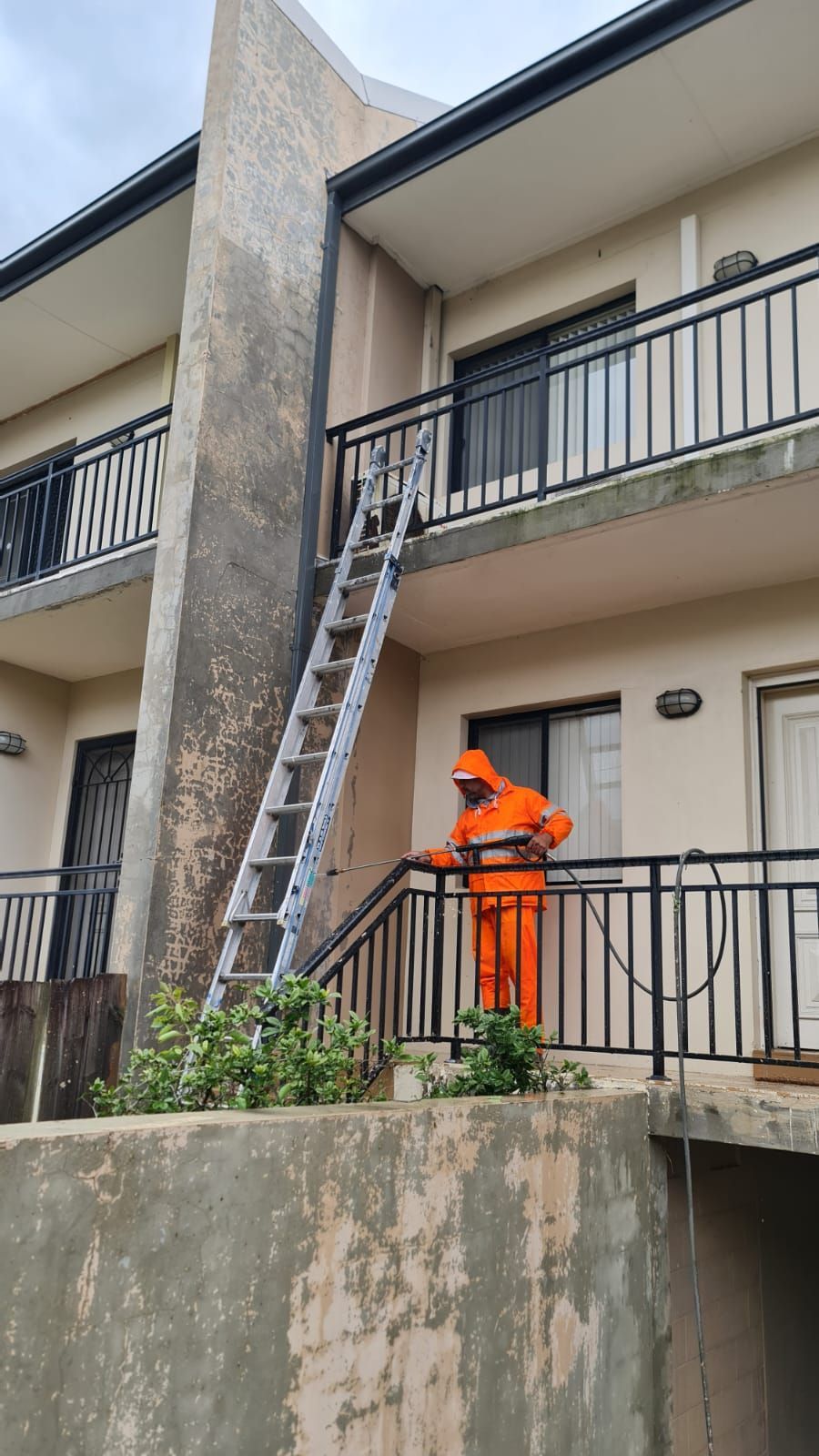 Spraying the Barrier - Sydney, NSW - Marano Painting Pty Ltd