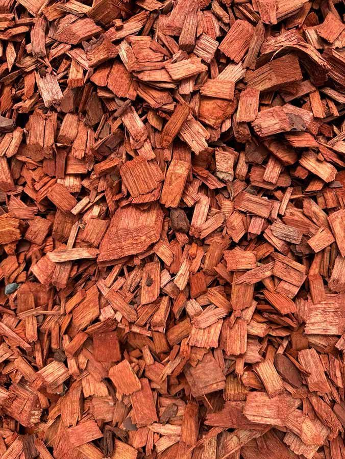 Red Hardwood Chip — Leichhardt River Nursery in Kalkadoon, QLD