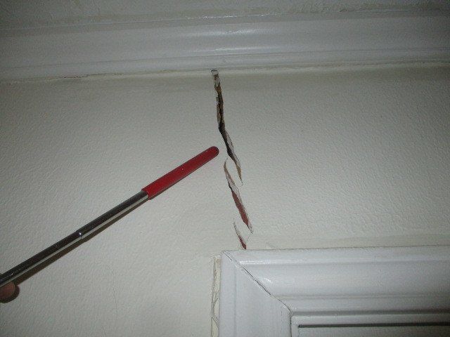 Interior & exterior wall cracks