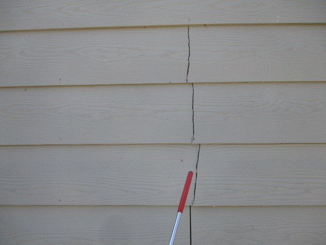 Interior & exterior wall cracks
