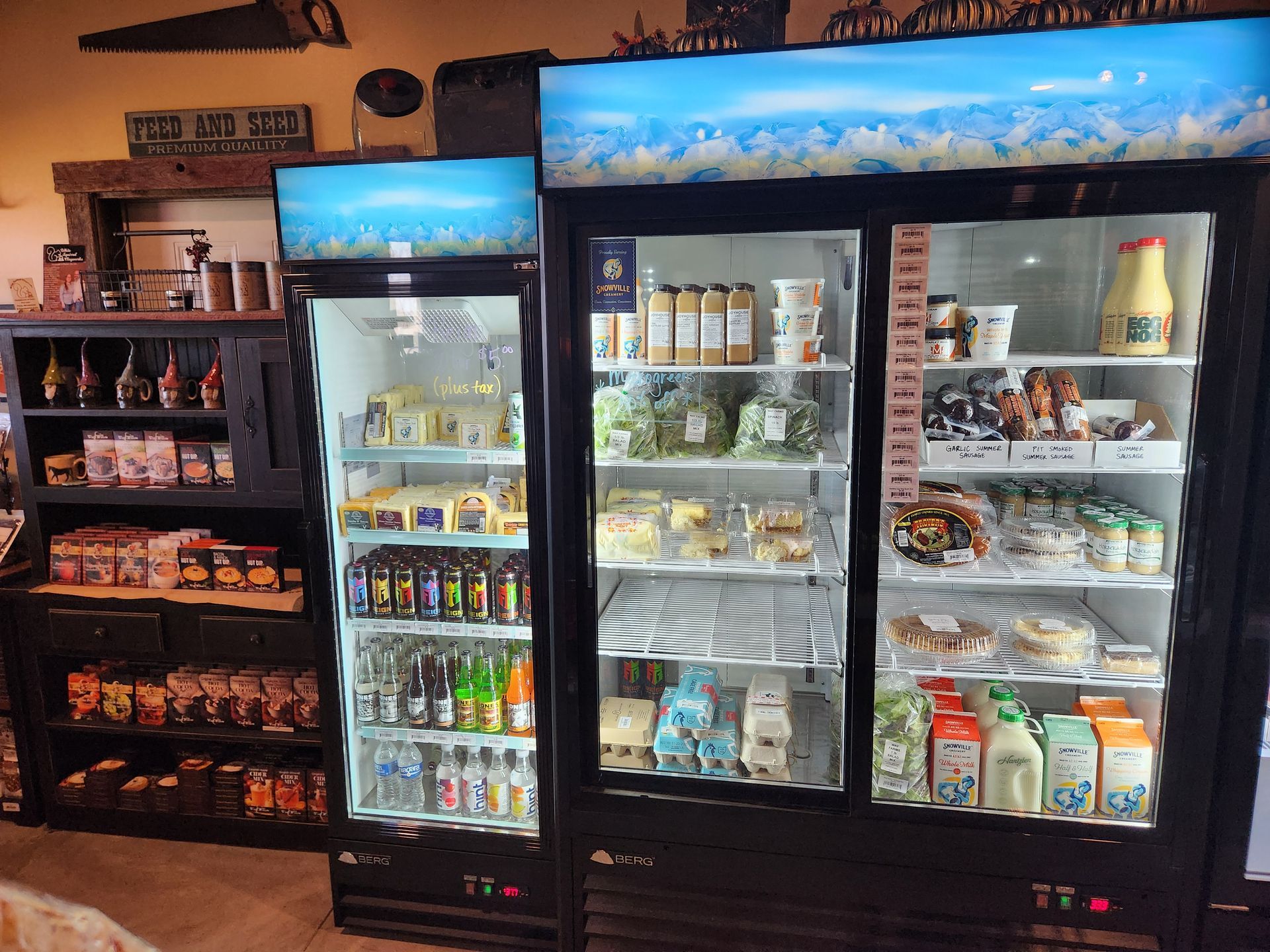 A grocery store filled with lots of food and drinks