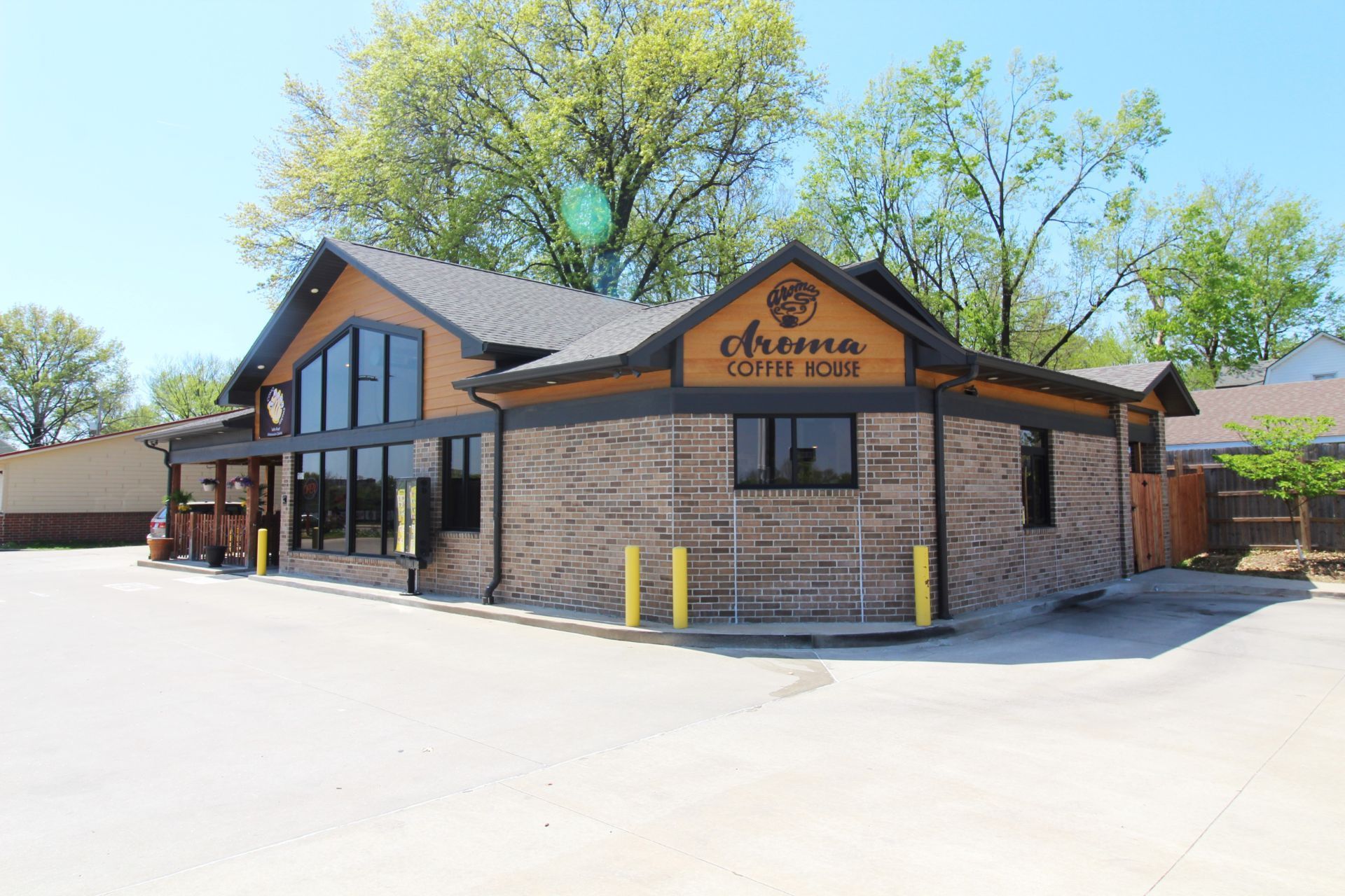 Aroma Coffee House Designed by SAI Architecture in Columbia, MO. 