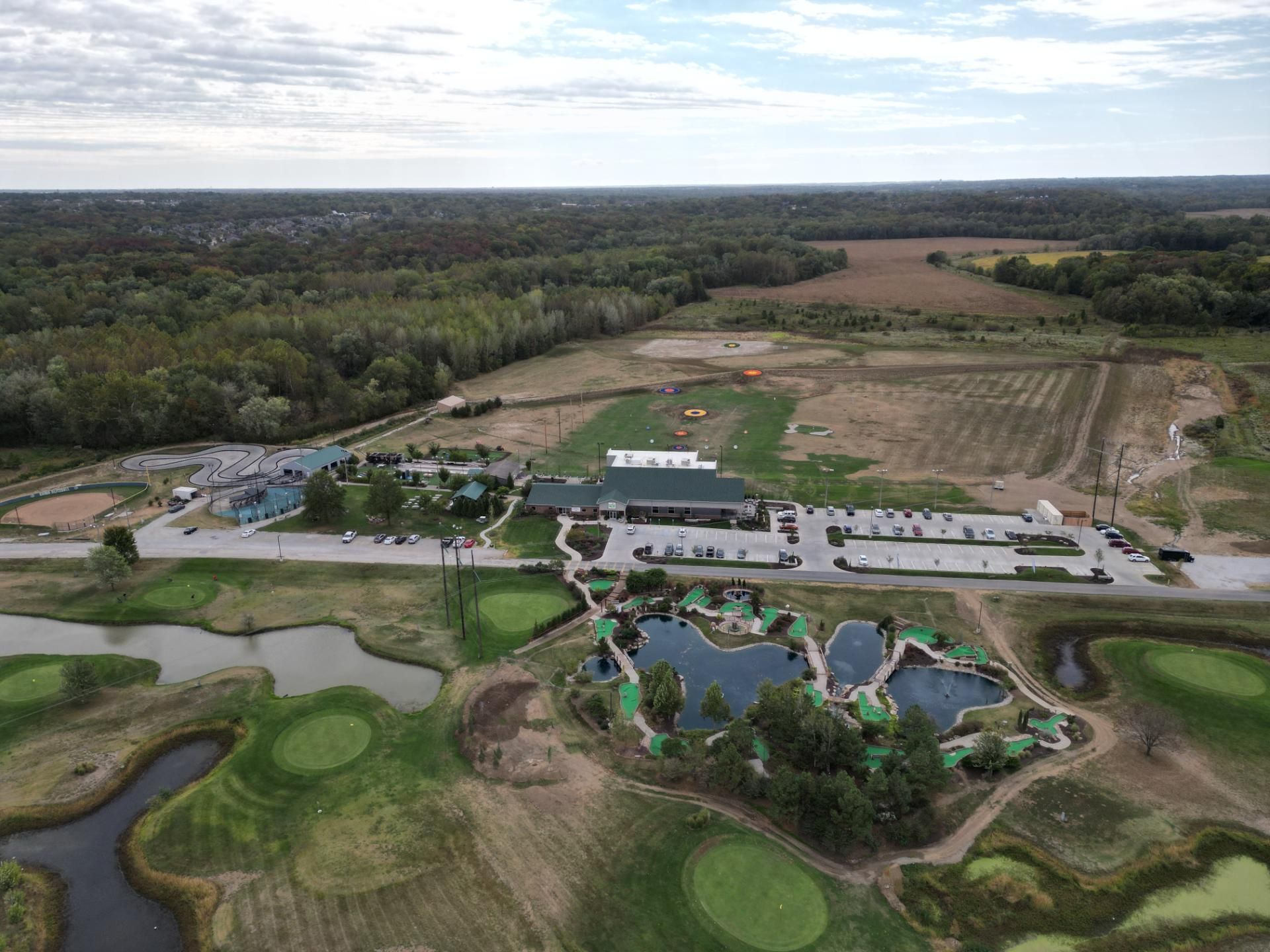 Midway Golf & Games Designed by SAI Architecture in Columbia, MO. 