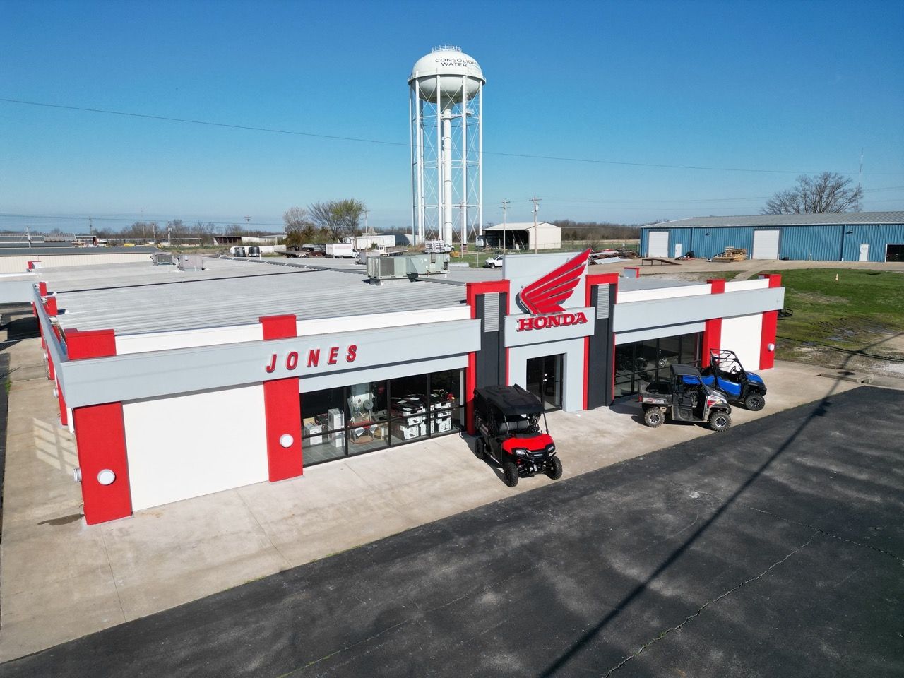 Jones Powersports Designed by SAI Architecture in Columbia, MO. 