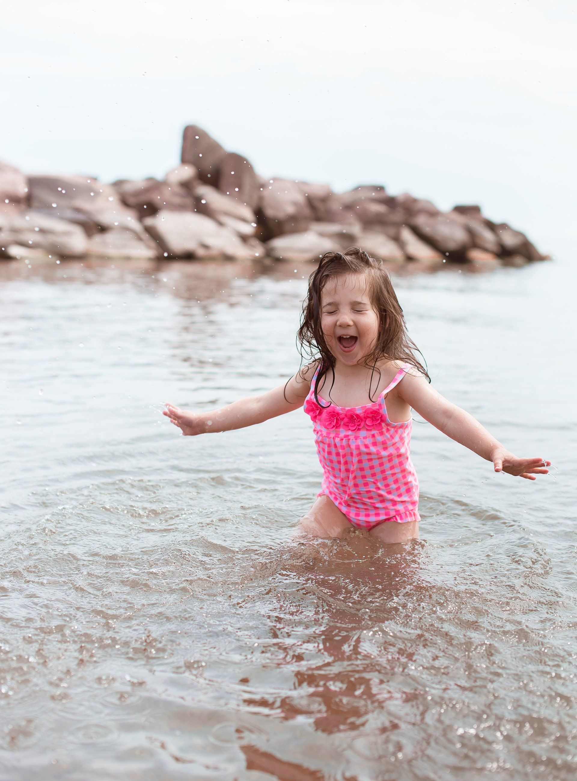 Girl in water |  Child photography | Stacey Naglie Toronto