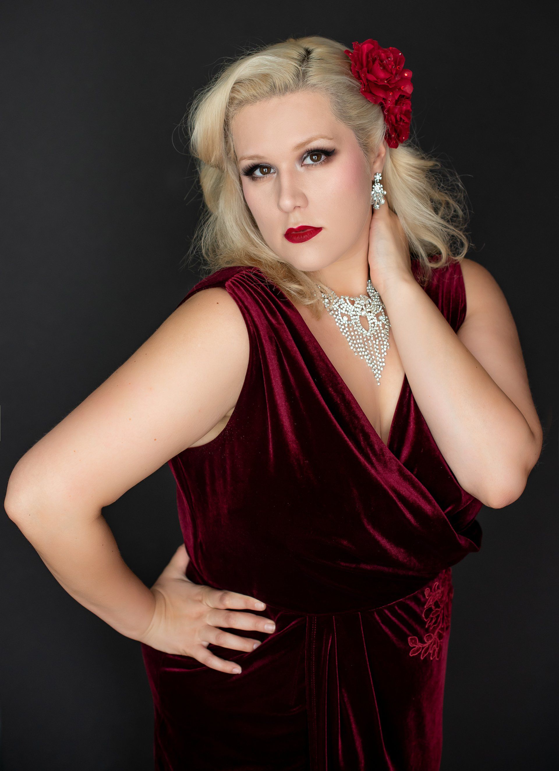 Professional Portrait Photography | Stacey Naglie Toronto  | Woman in red dress