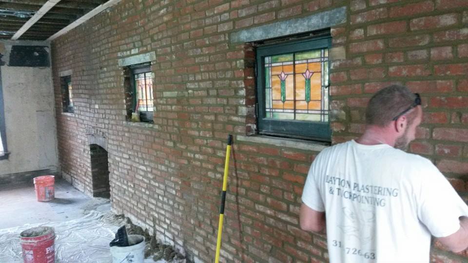 Interior Exposed Brick Restoration — St. Louis, MO — Clayton Plastering