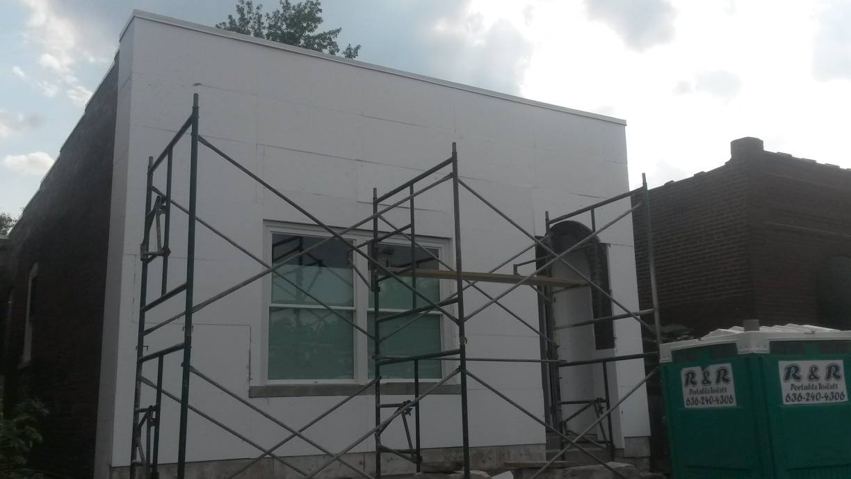 House Exterior Plastering Renovation — St. Louis, MO — Clayton Plastering